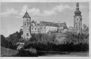 Žirovnický hrad na počátku 20. století
